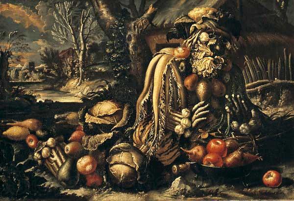 Giuseppe Arcimboldo Winter Germany oil painting art